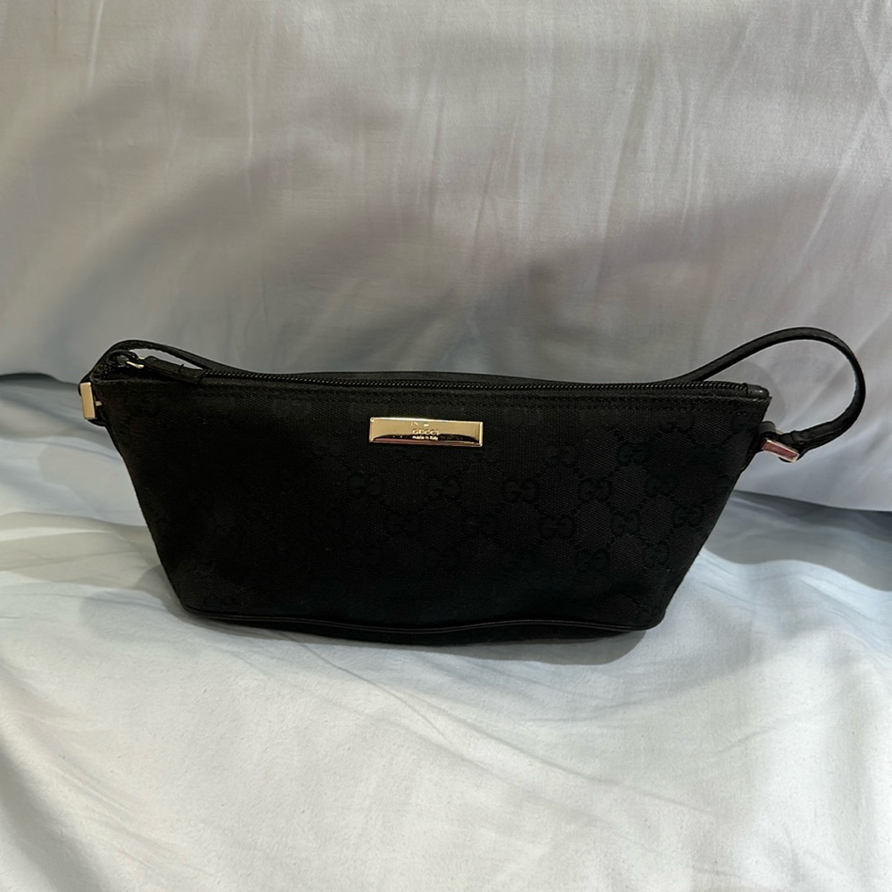 Gucci Monogram Boat Pochette - vintage
